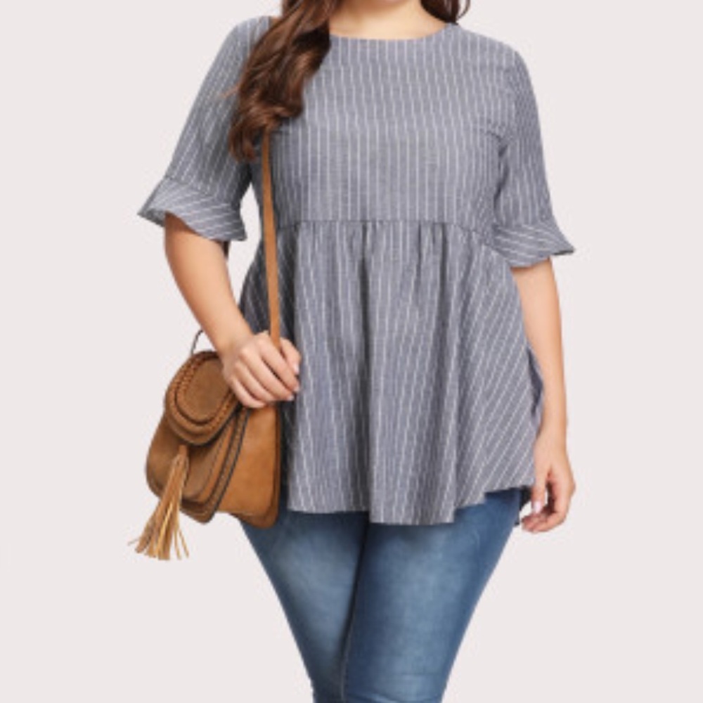 Kameya “Denim” tunic. NWOT